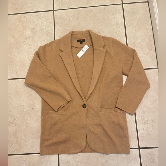 J Crew Cecile relaxed sweater-blazer - Picture 4 of 6